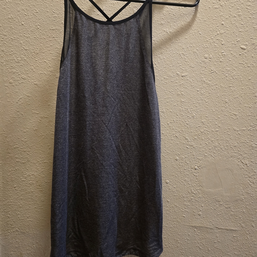 lululemon athletica Women's Charcoal Gray Muscle Tank